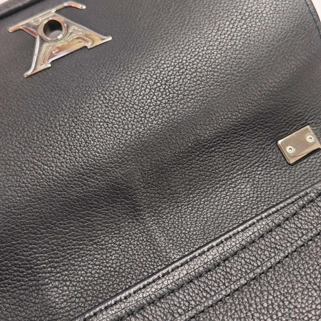 LOCKME BB Calfskin Black