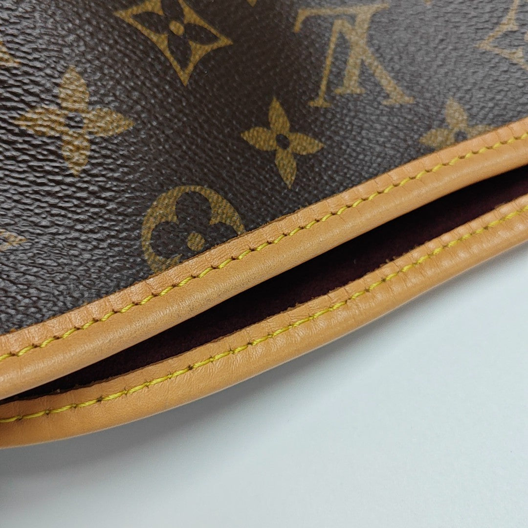 CARRYALL MM Monogram Coated Canvas Brown
