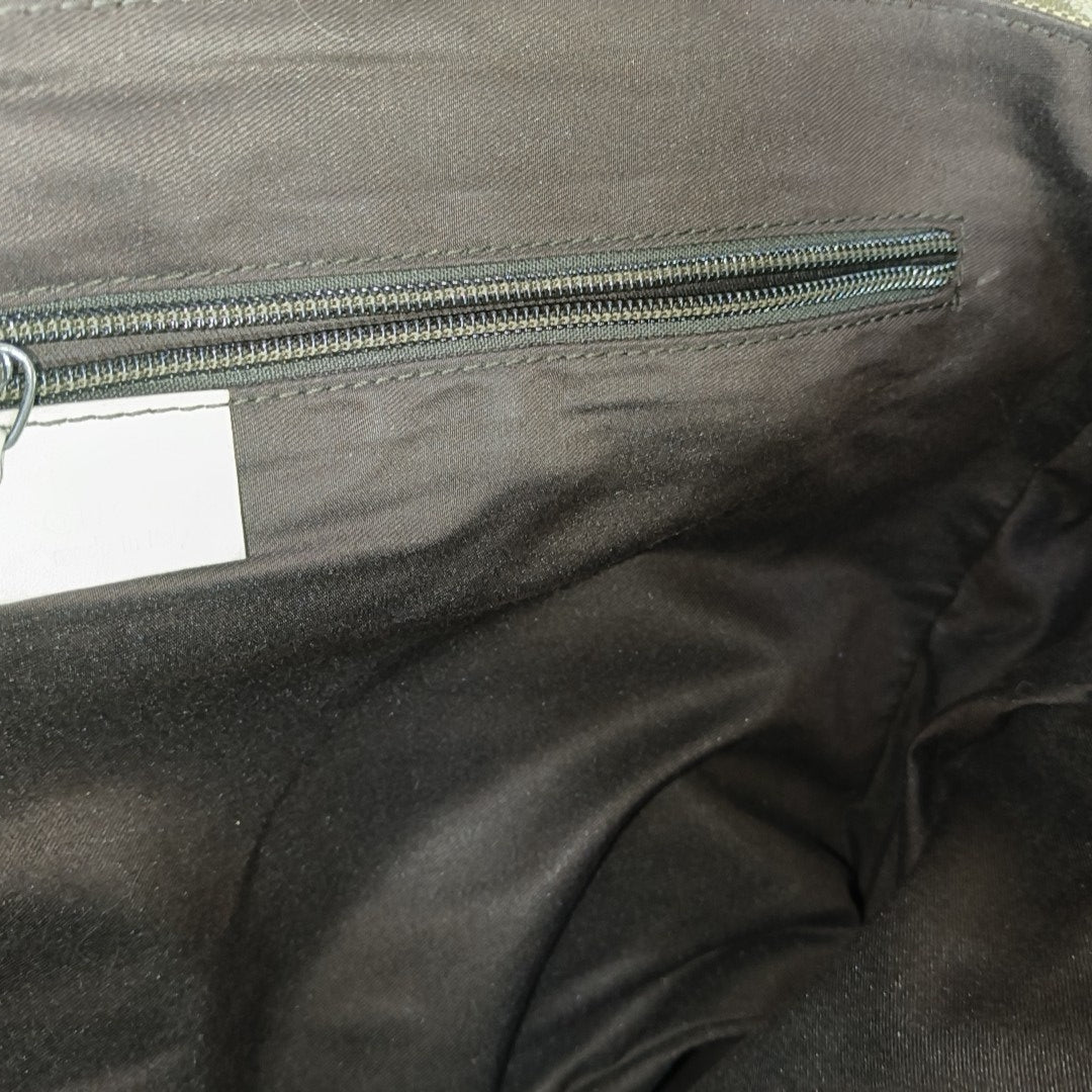 Monogram Canvas Crossbody Bag Large Black