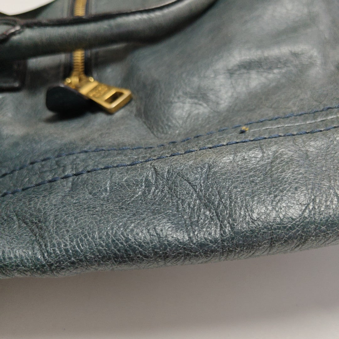 Saffiano Calfskin Green