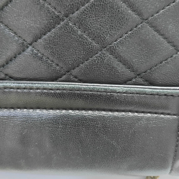 NOLITA Mini Quilted Lambskin Black