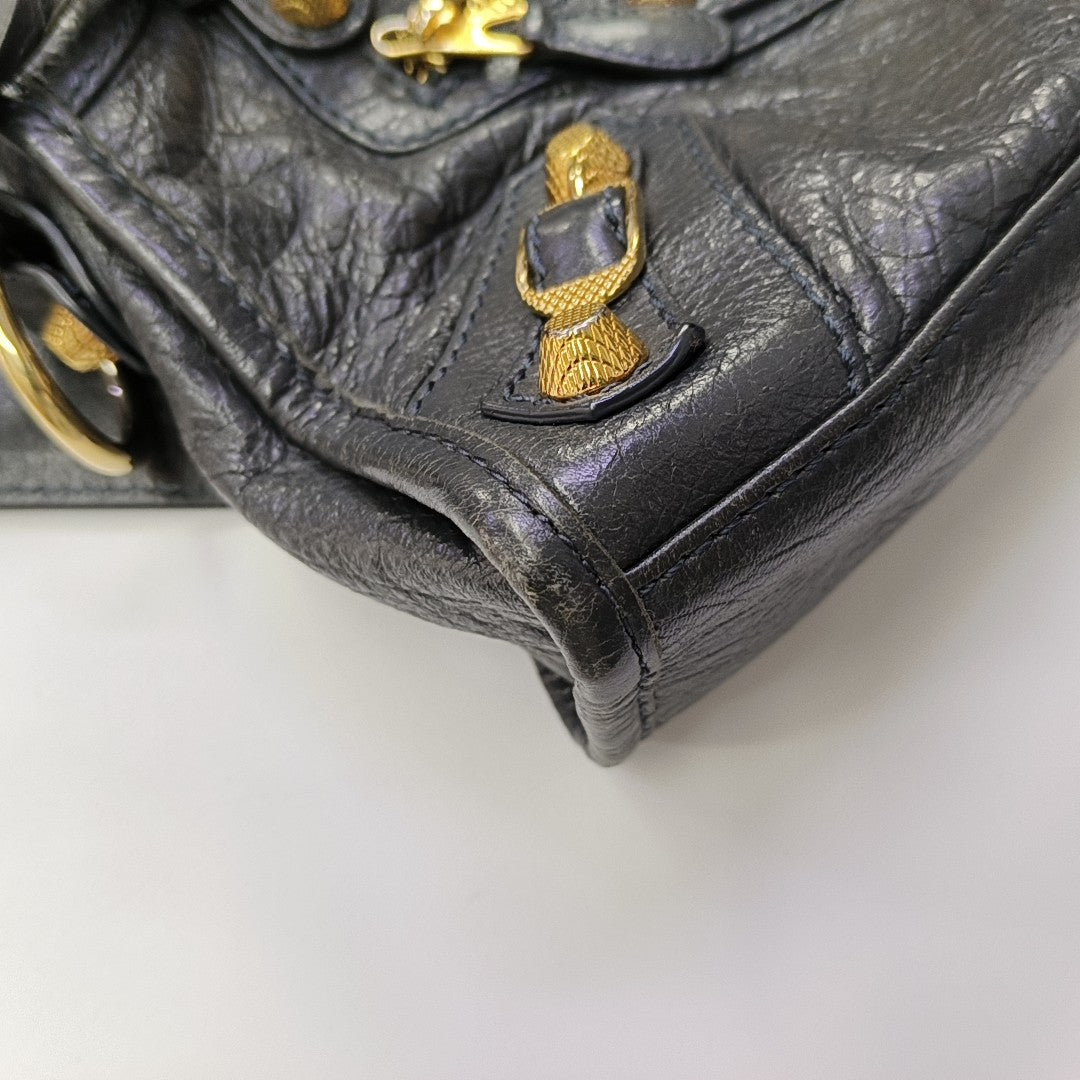Classic City Mini Lambskin Gray