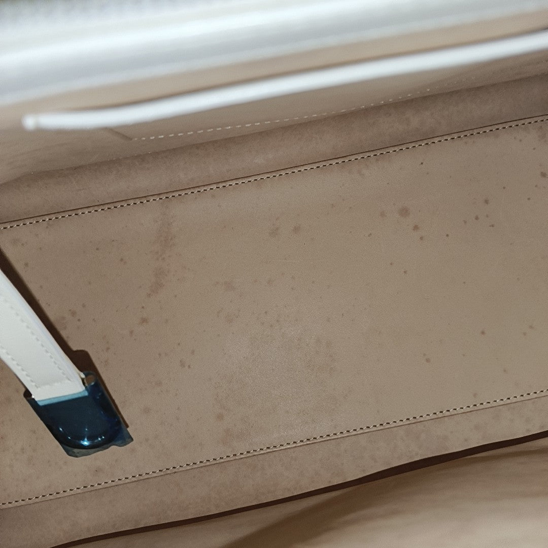 Brillant Calfskin White