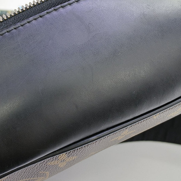 JOSH Monogram Coated Canvas Brown