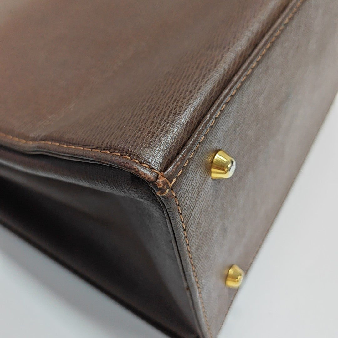 Calfskin Tote Bag Brown
