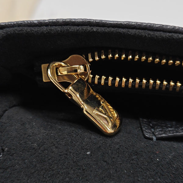 IVY Monogram Calfskin Black