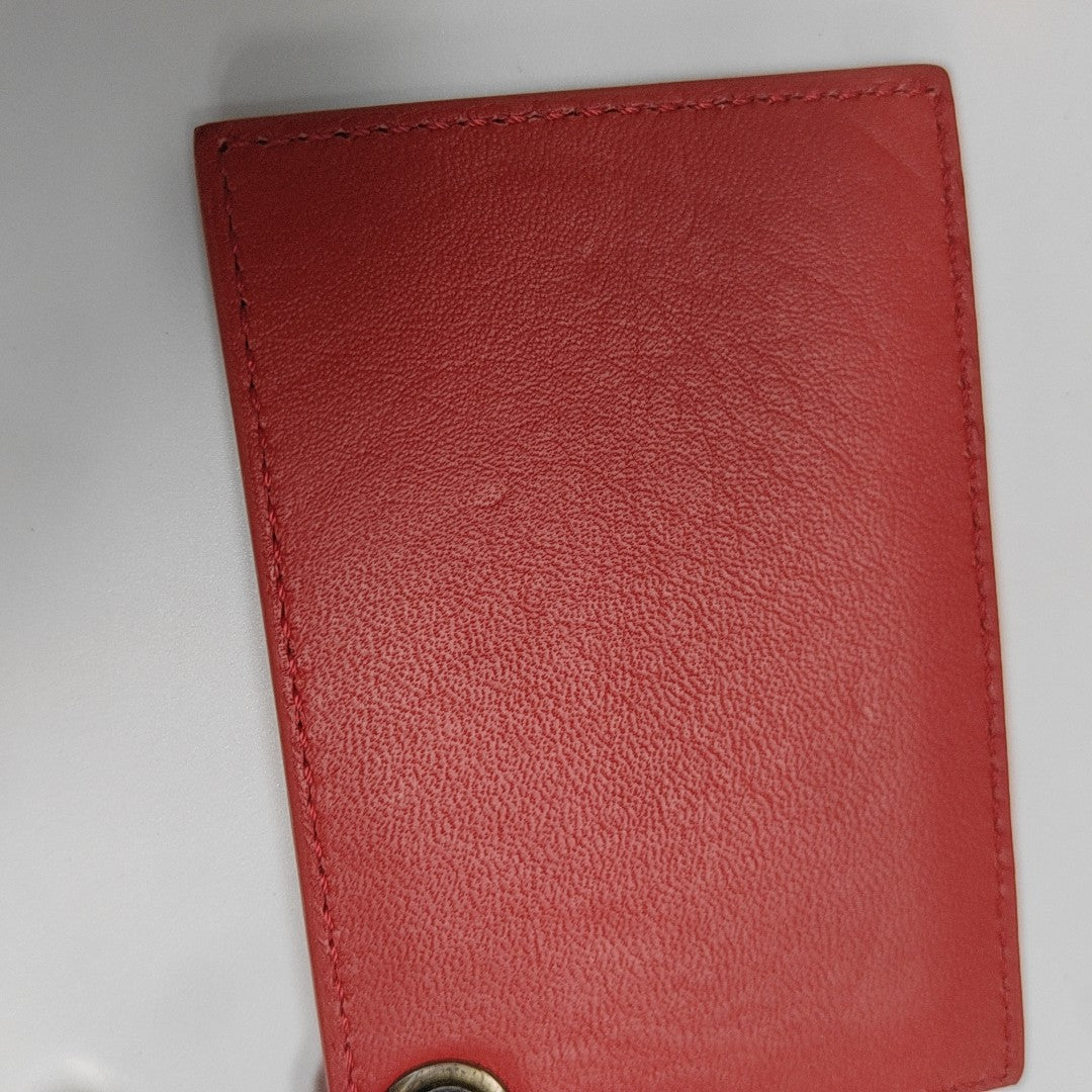 Papier Calfskin Red