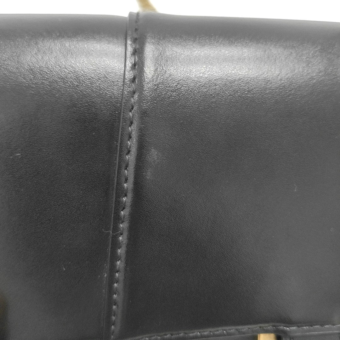 Hourglass S Calfskin Black