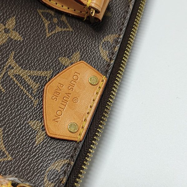 TURENNE PM Monogram Coated Canvas Brown