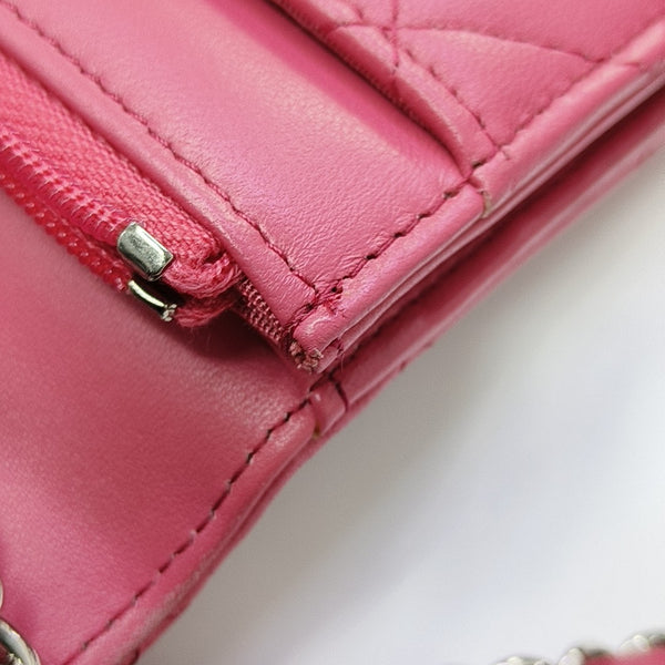 WOC Quilted Lambskin Pink