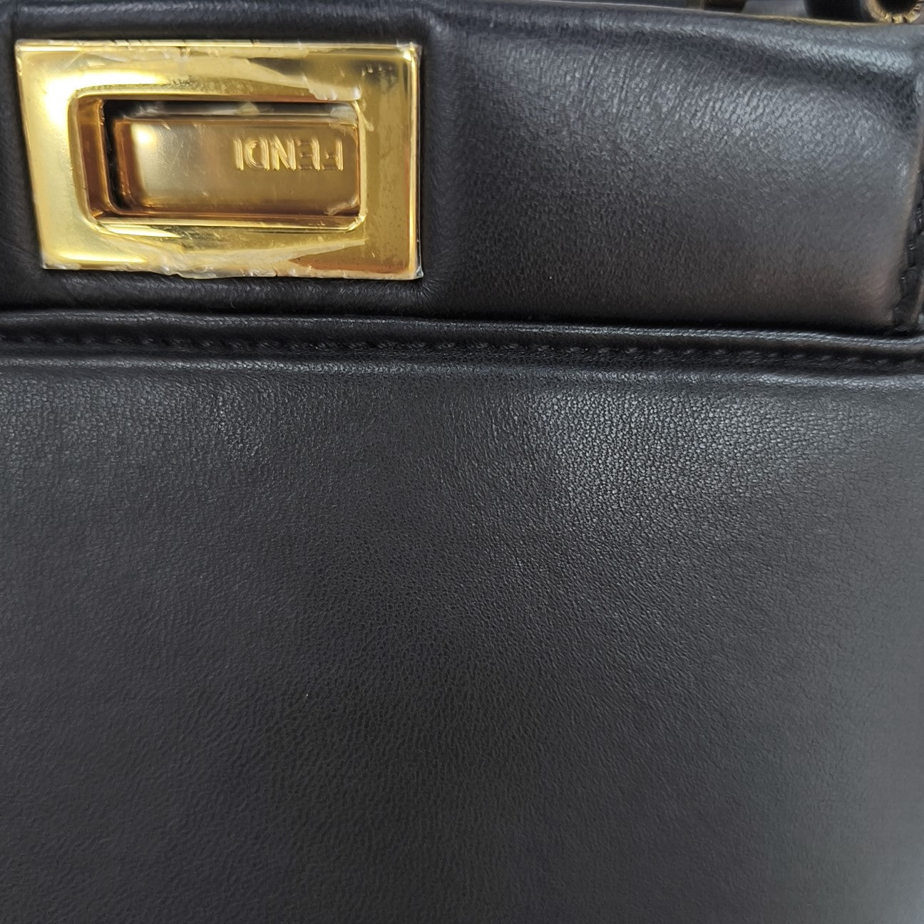 Peekaboo Extra Small Lambskin Black