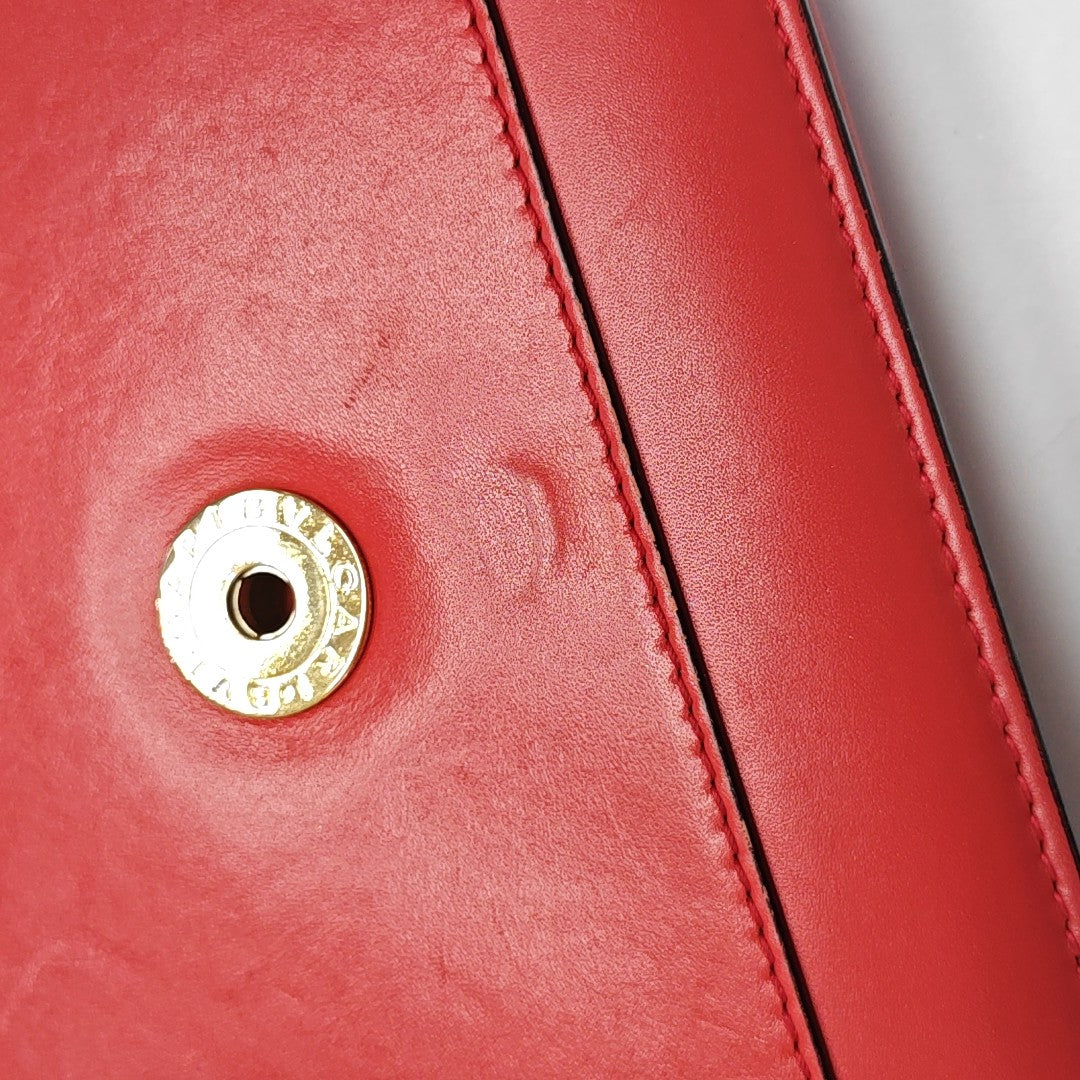 SERPENTI FOREVER Small Calfskin Red