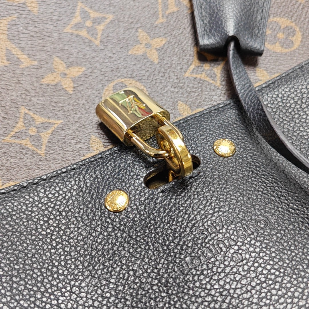 VÉNUS Monogram Coated Canvas Brown