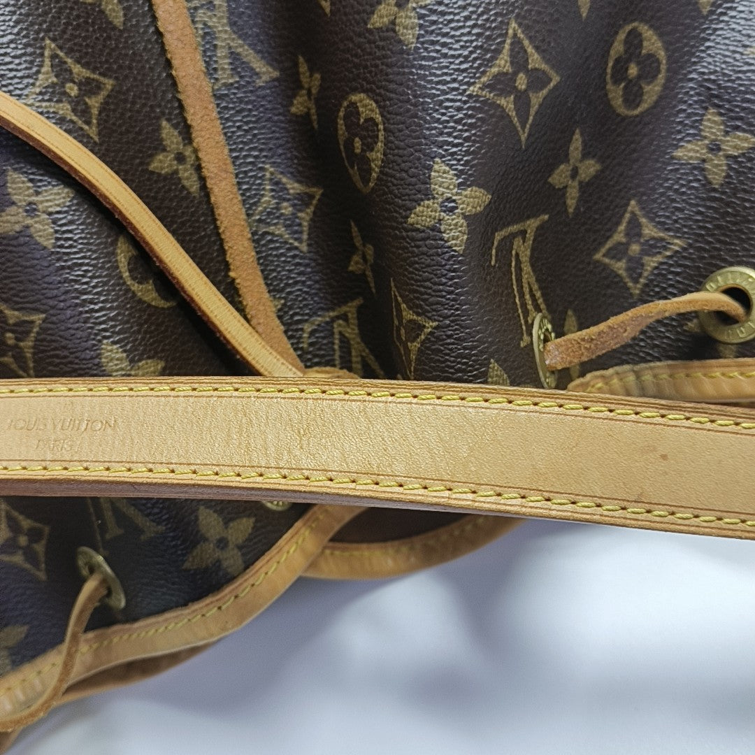 NÉONOÉ PM Monogram Coated Canvas Brown