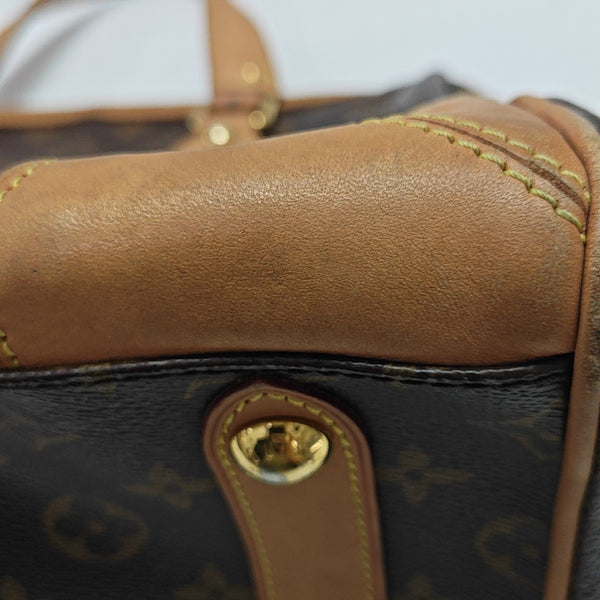 RETIRO NM Monogram Coated Canvas Brown