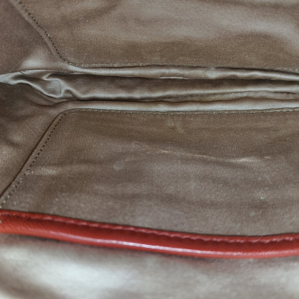 Crystal Quilted Lambskin Red