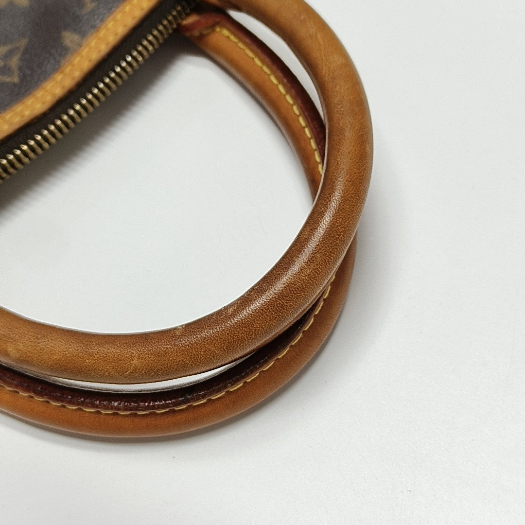 LOCKIT PM Monogram Coated Canvas Brown