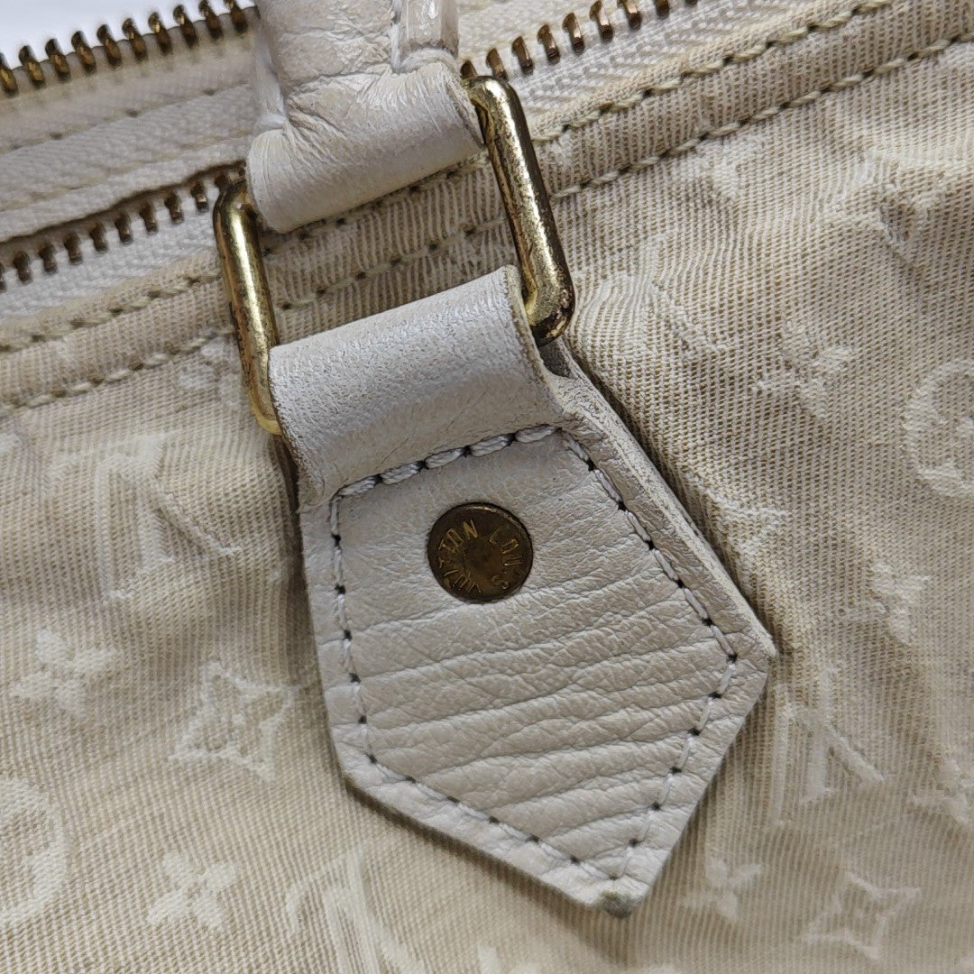 SPEEDY 30 Monogram Canvas Beige