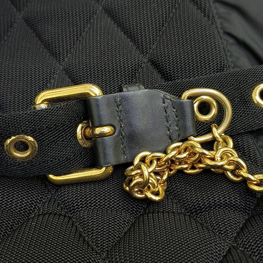 The Rucksack Medium Nylon Black