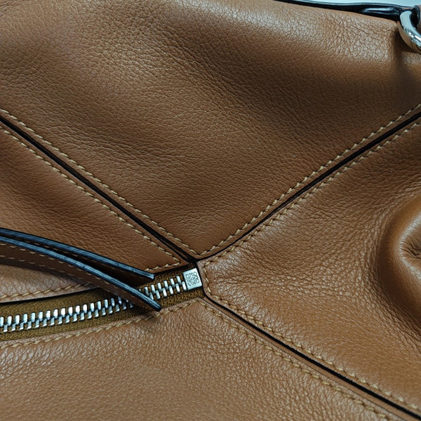 Puzzle Small Calfskin Brown