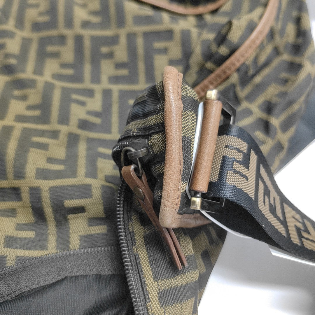 Canvas Shoulder Bag Brown