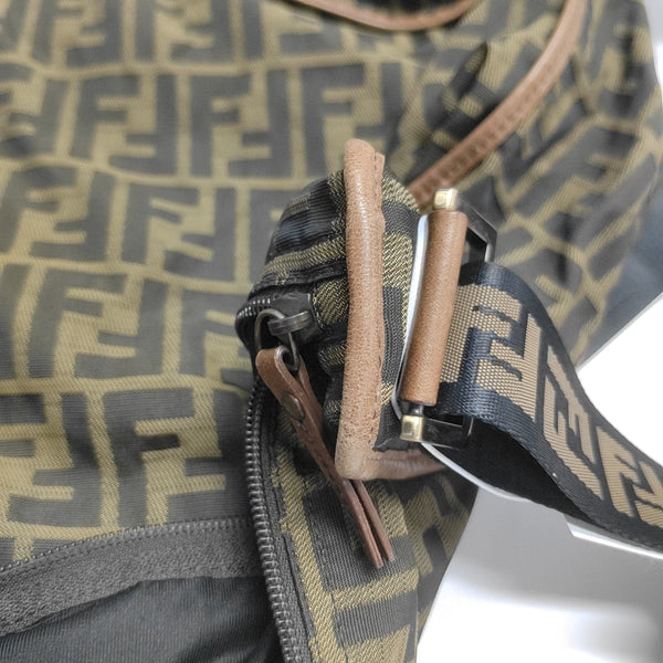 Canvas Shoulder Bag Brown