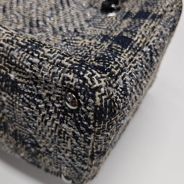 Fabric Top Handle Bag Multicolor