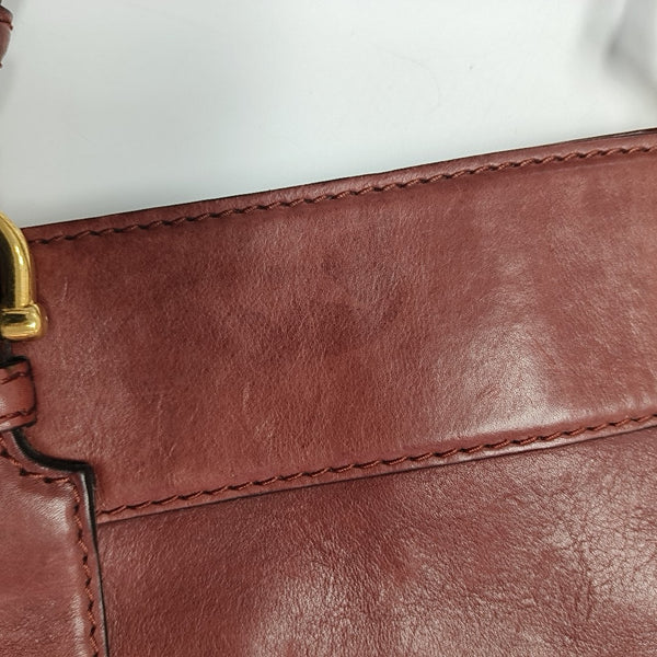 Calfskin Tote Bag Red