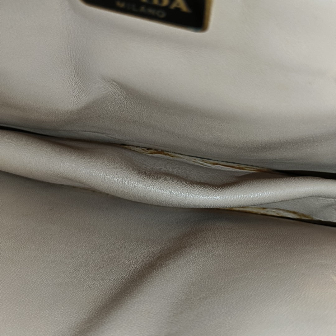 Leather Shoulder Bag Black