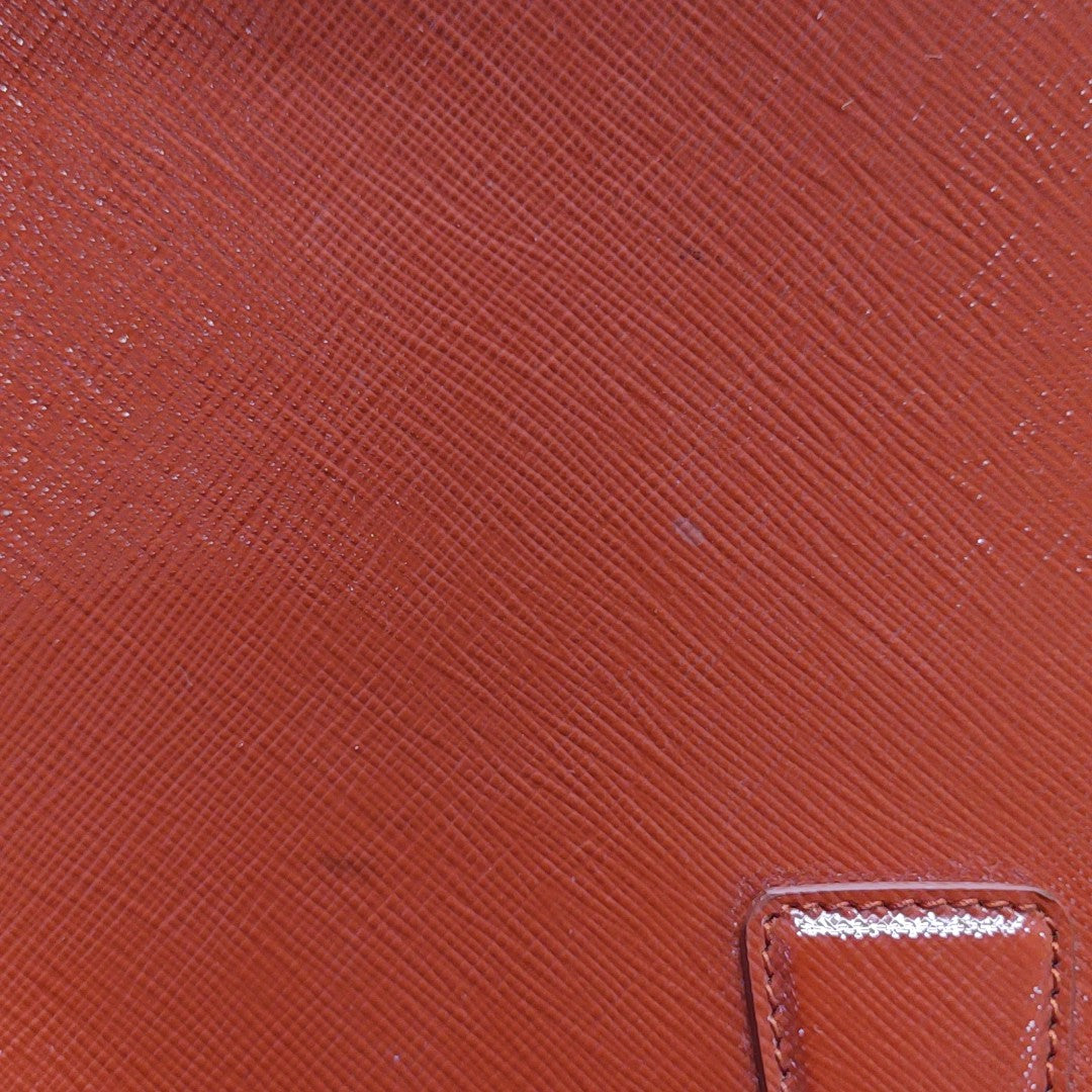 Promenade Saffiano Calfskin Orange