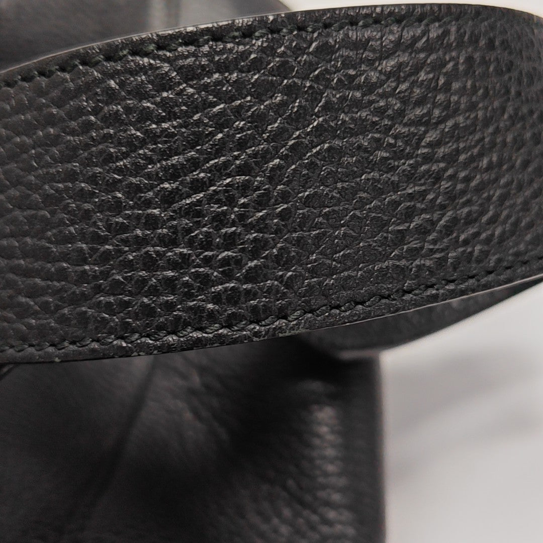 Calfskin Backpack Black