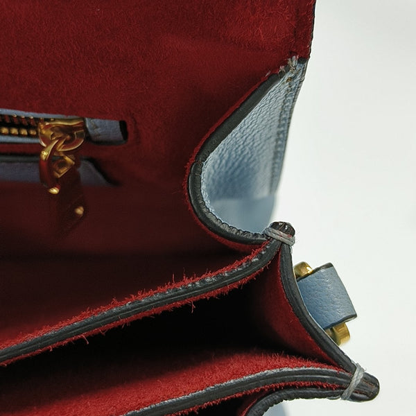 Calfskin Shoulder Bag Multicolor