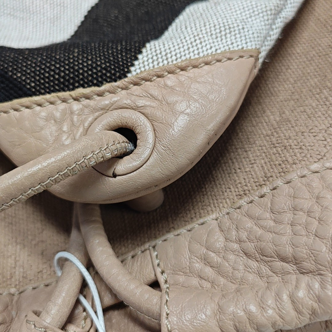 Canvas Backpack Brown