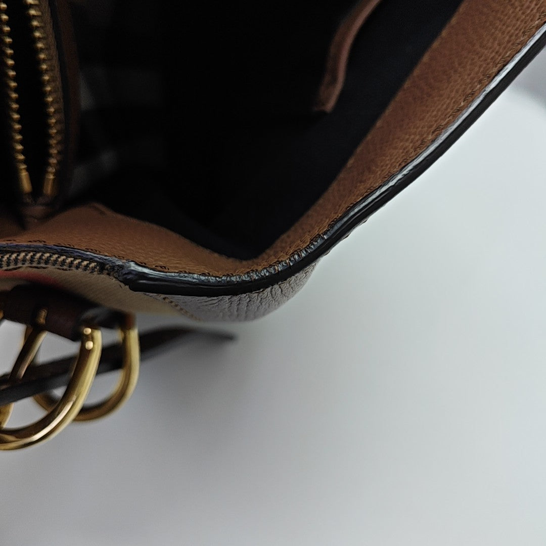 Camberley Derby Large Calfskin Brown