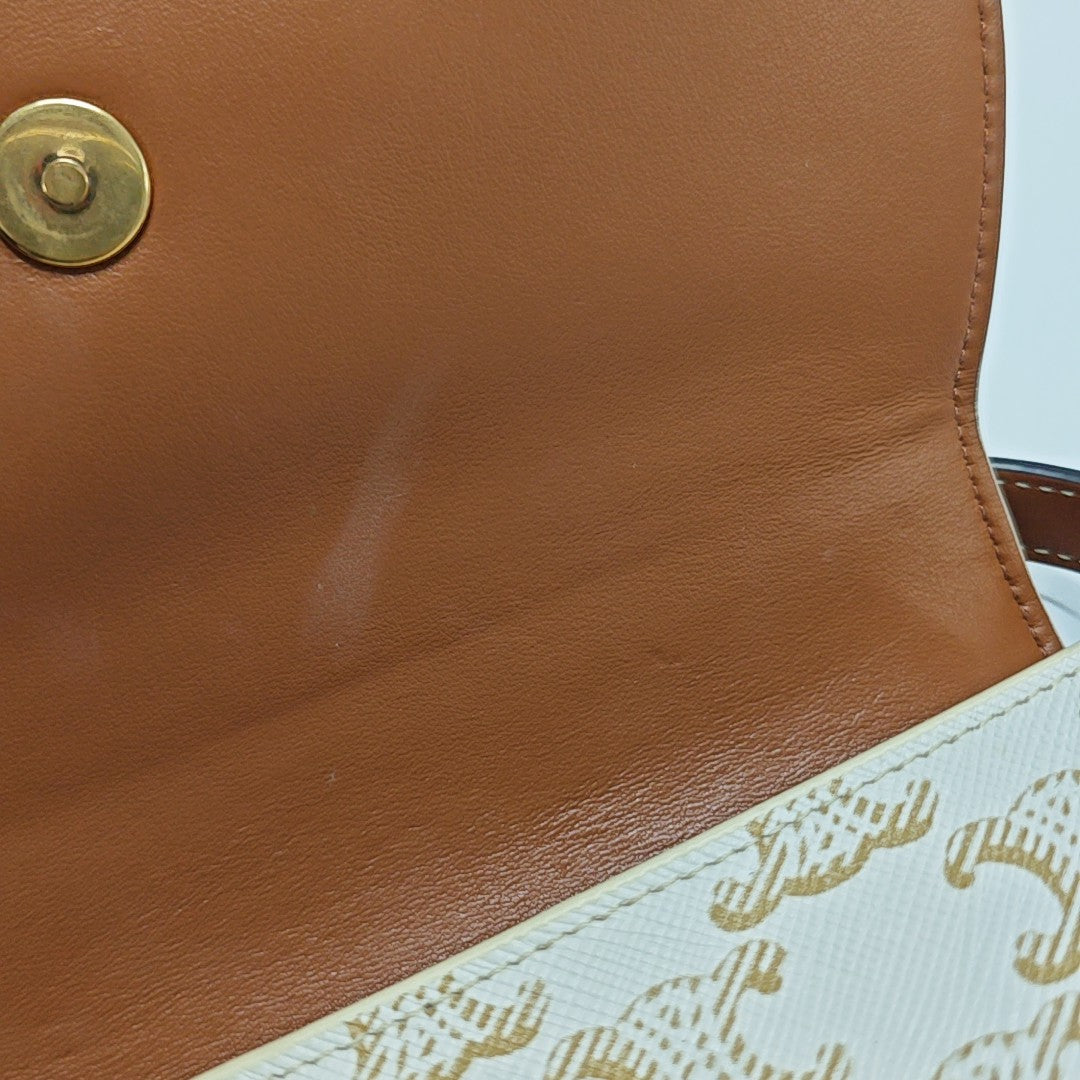 TABOU Mini Coated Canvas White