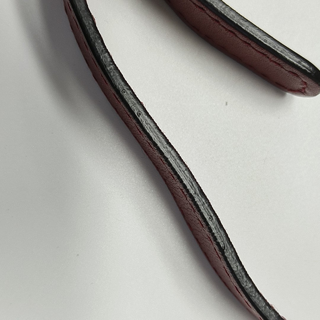 Microguccissima Monogram Calfskin Red