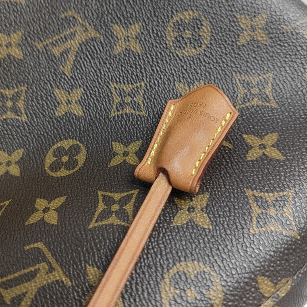 MONTAIGNE Monogram Coated Canvas Brown