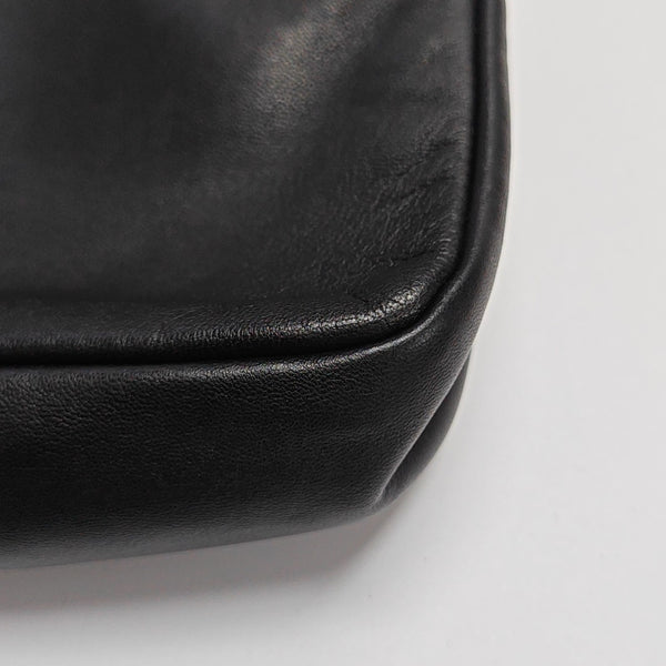 Lambskin Shoulder Bag Black