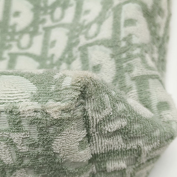 Fabric Top Handle Bag Green