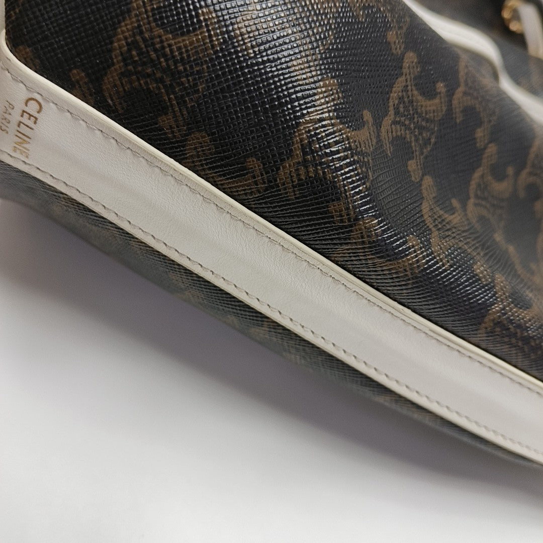 Coated Canvas Small Brown