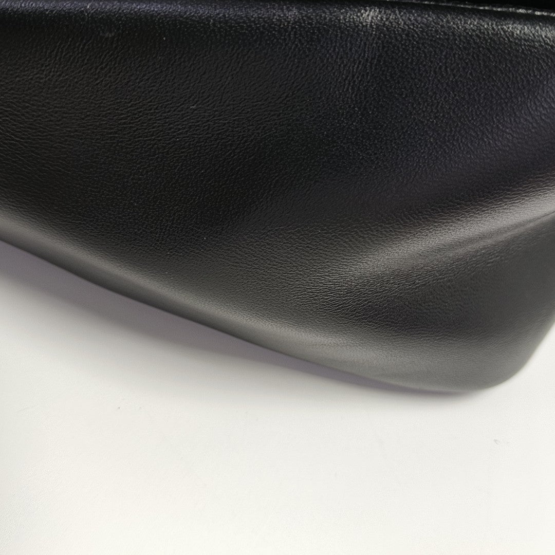 Lambskin Shoulder Bag Black