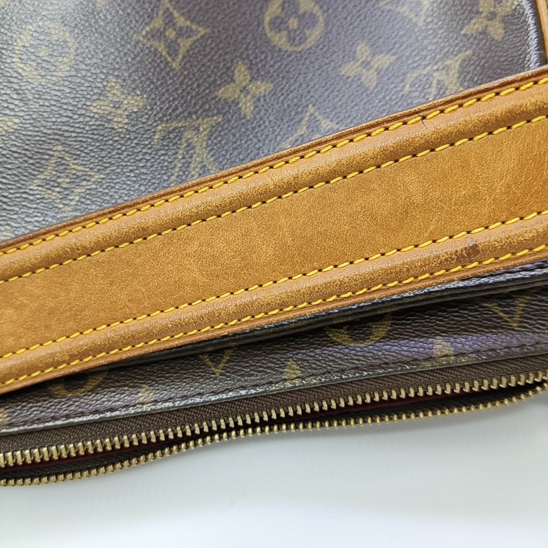 VIVA CITE Monogram Coated Canvas Brown