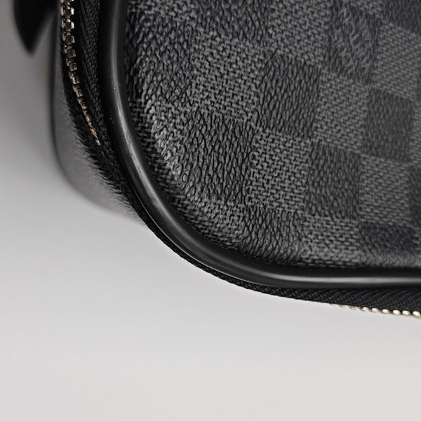 PEGASE 65 Damier Graphite Coated Canvas Black