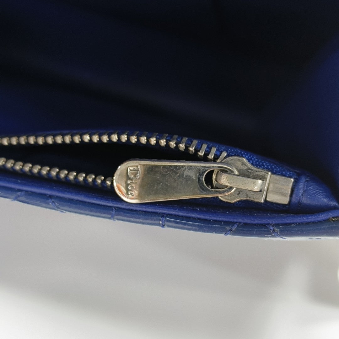 Rendez-Vous Cannage Patent Leather Blue