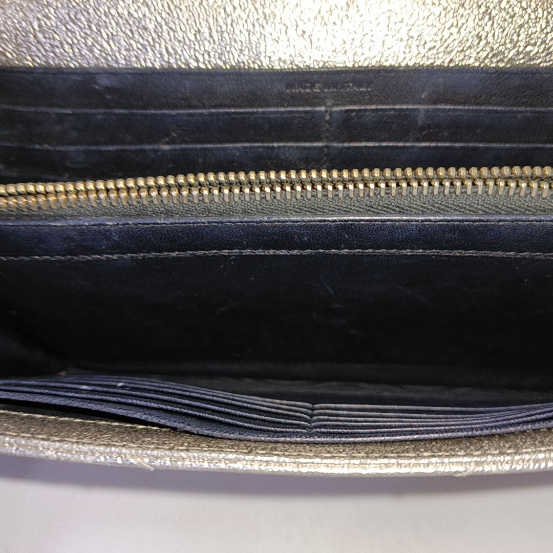 MONOGRAM Medium Chevron Calfskin Beige