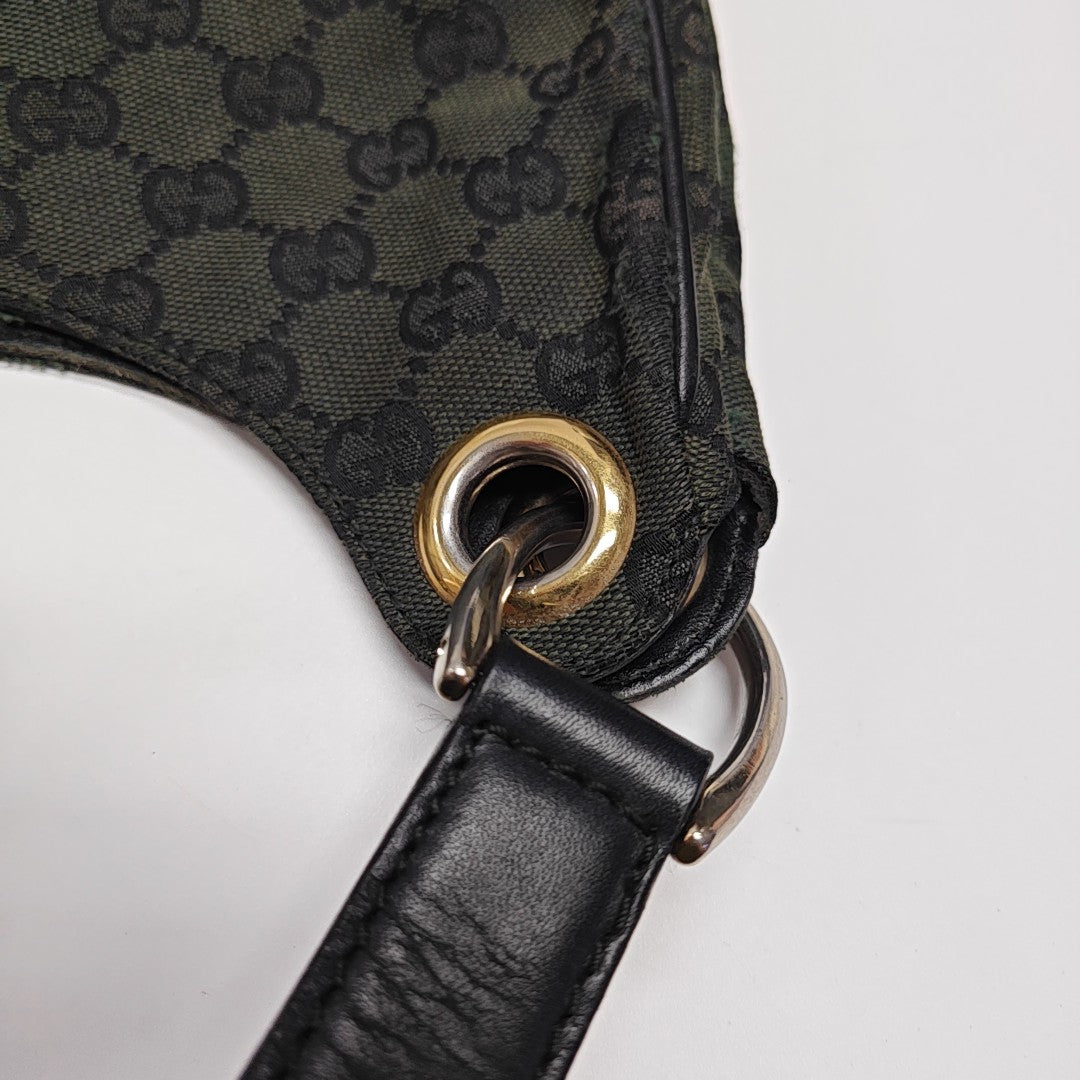 Monogram Canvas Top Handle Bag Green