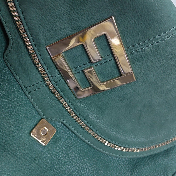 Calfskin Shoulder Bag Green