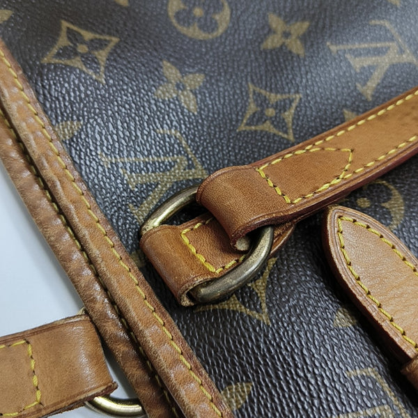 BATIGNOLLES MM Monogram Coated Canvas Brown