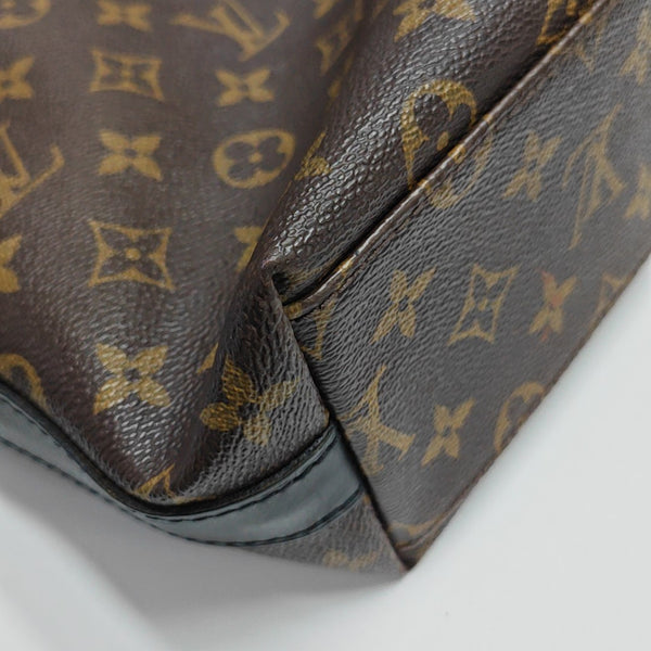 KITAN Monogram Coated Canvas Brown