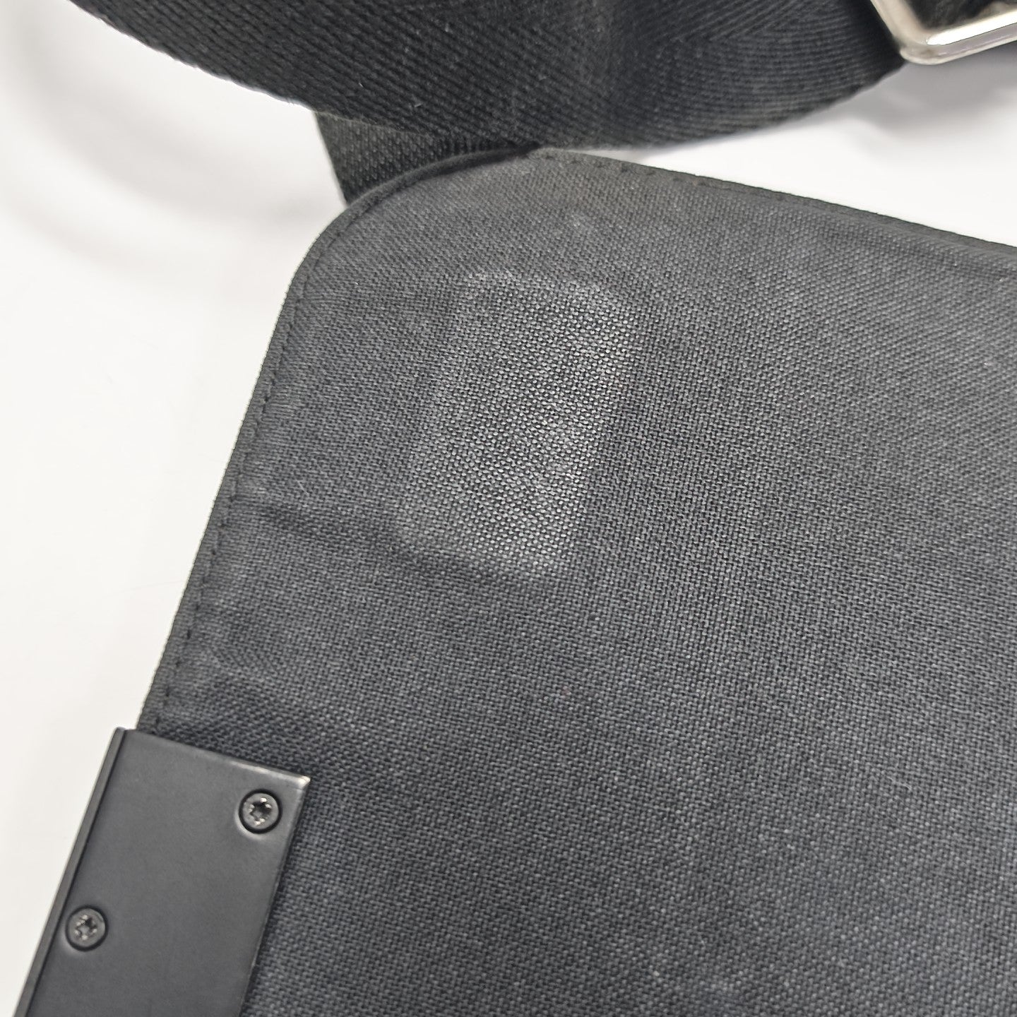 DISTRICT PM Damier Graphite Coated Canvas Gray